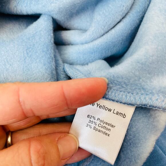 NWT The Yellow Lamb 4T Ballgame Blue Sweatsuit Set - Picture 5 of 5